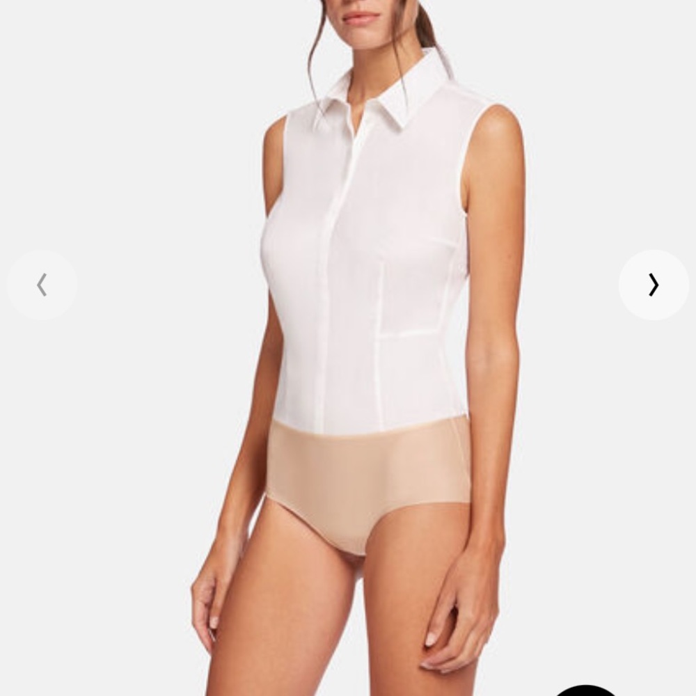 NEW LONDON EFFECT SUMMER BODY WOLFORD size 8 white